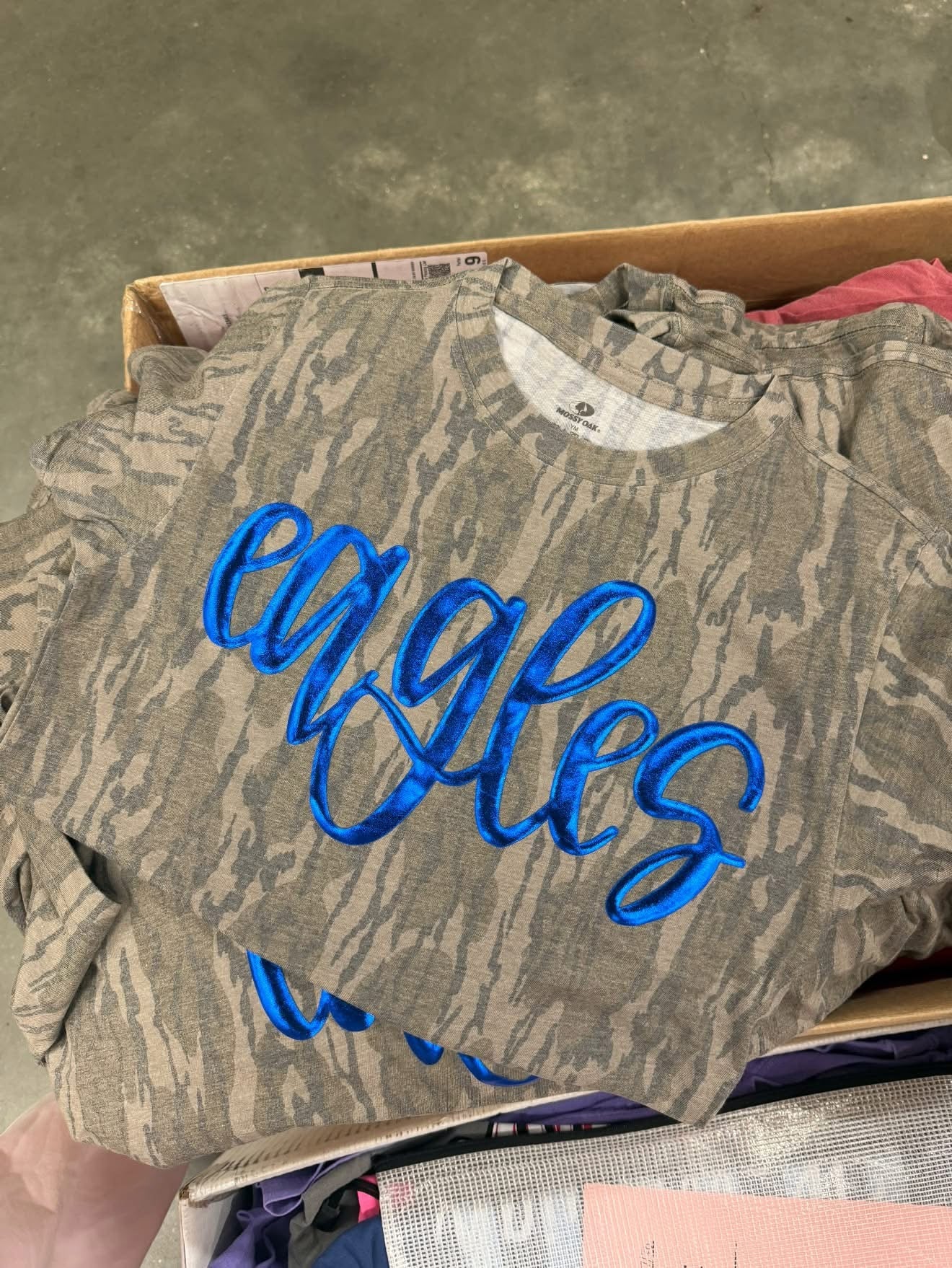 Eagles Mossy Oak Bottomland Tee ***PREORDER***