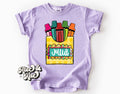 Crayon Box Girly Custom Name Tee