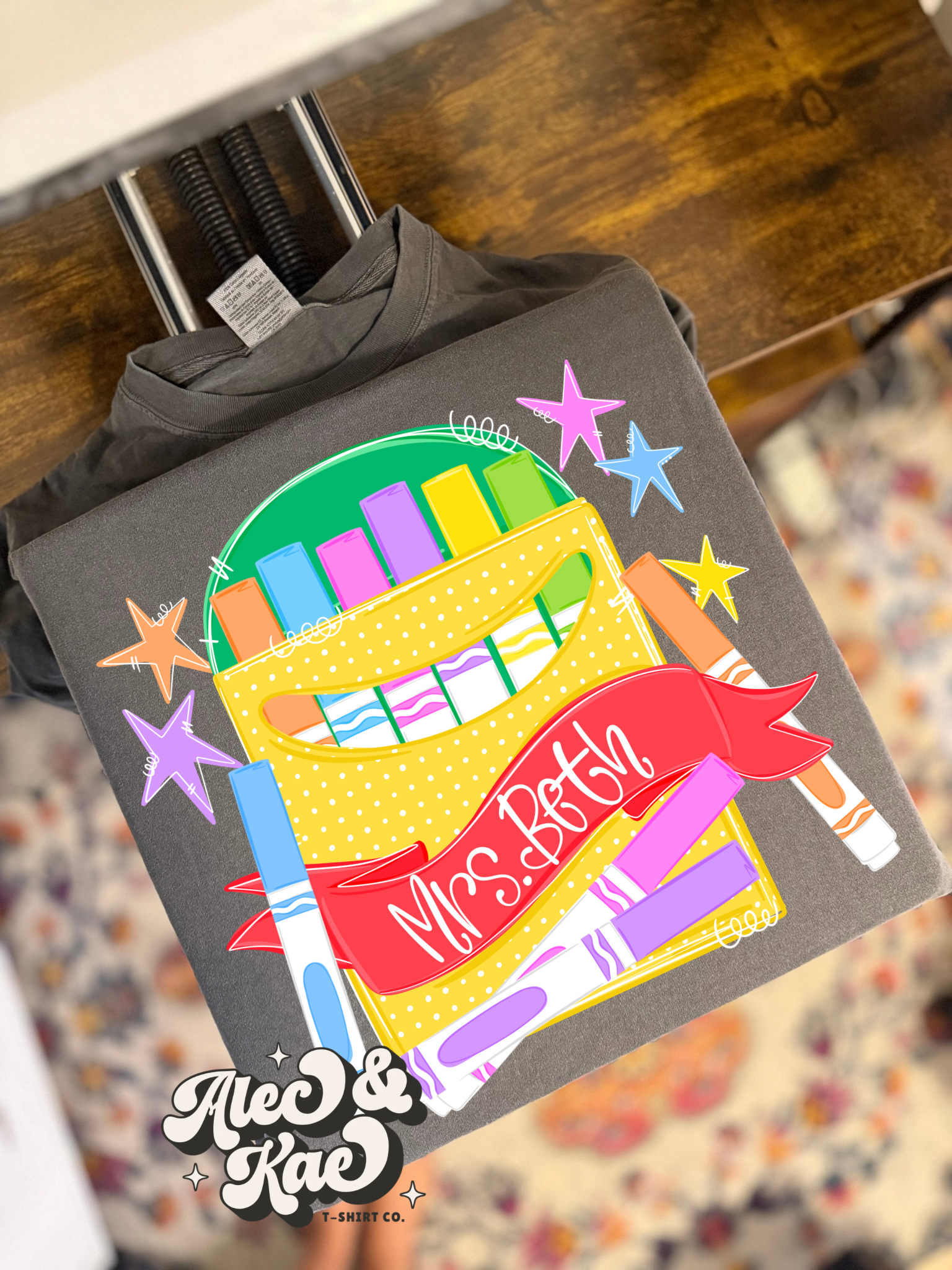 Customized Marker Box Tee