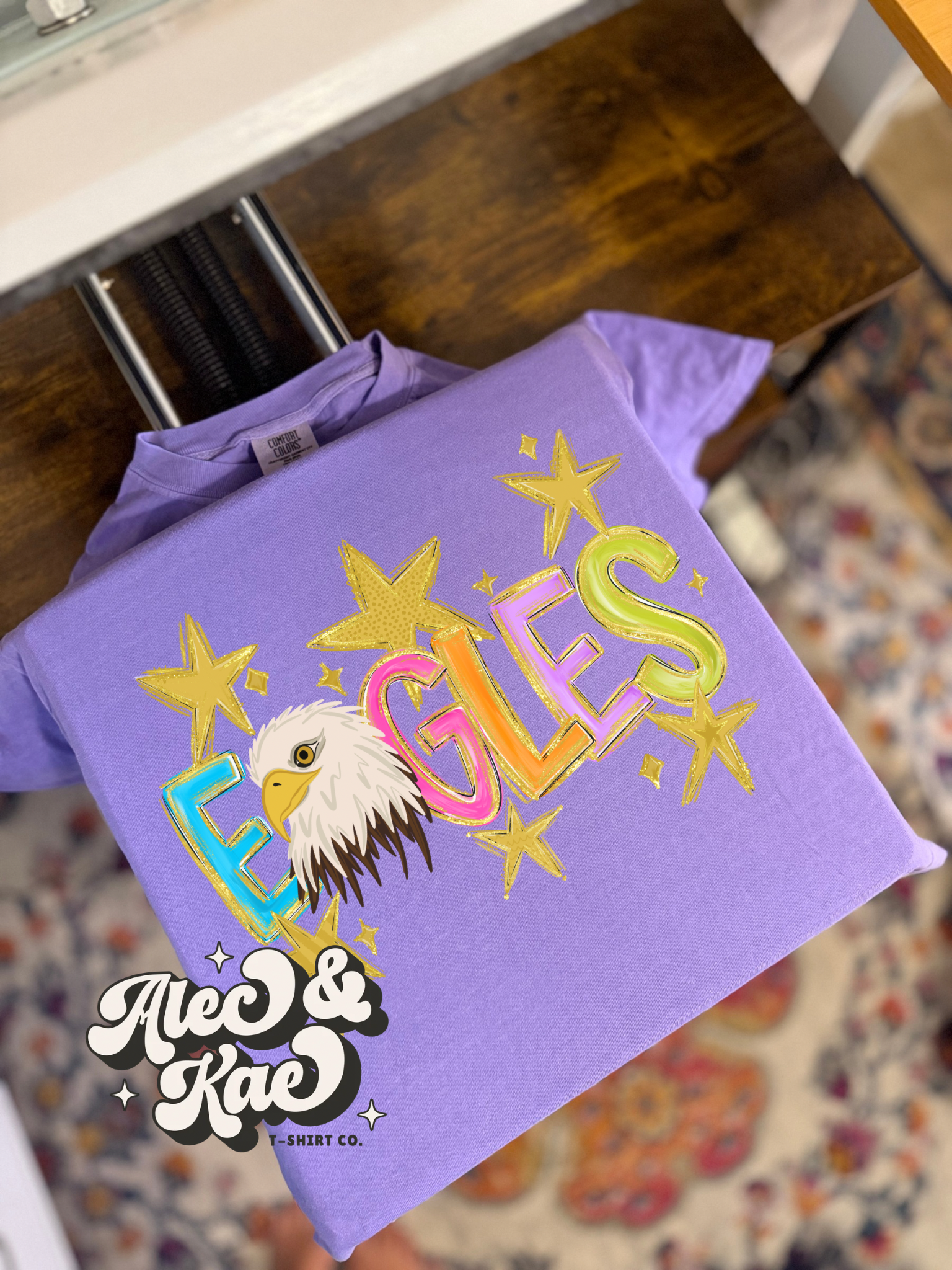 Eagles Preppy Star Tee