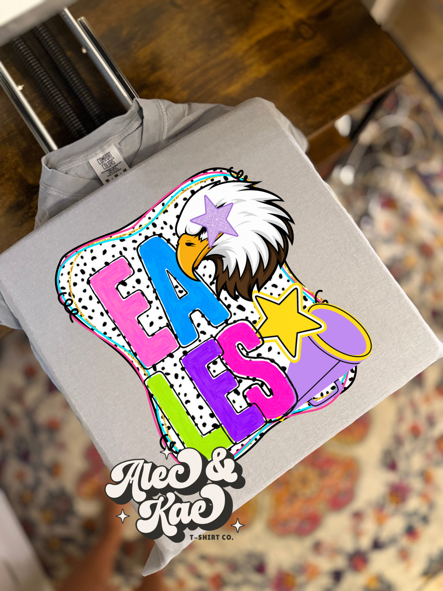 Eagles Bright Colored Tee