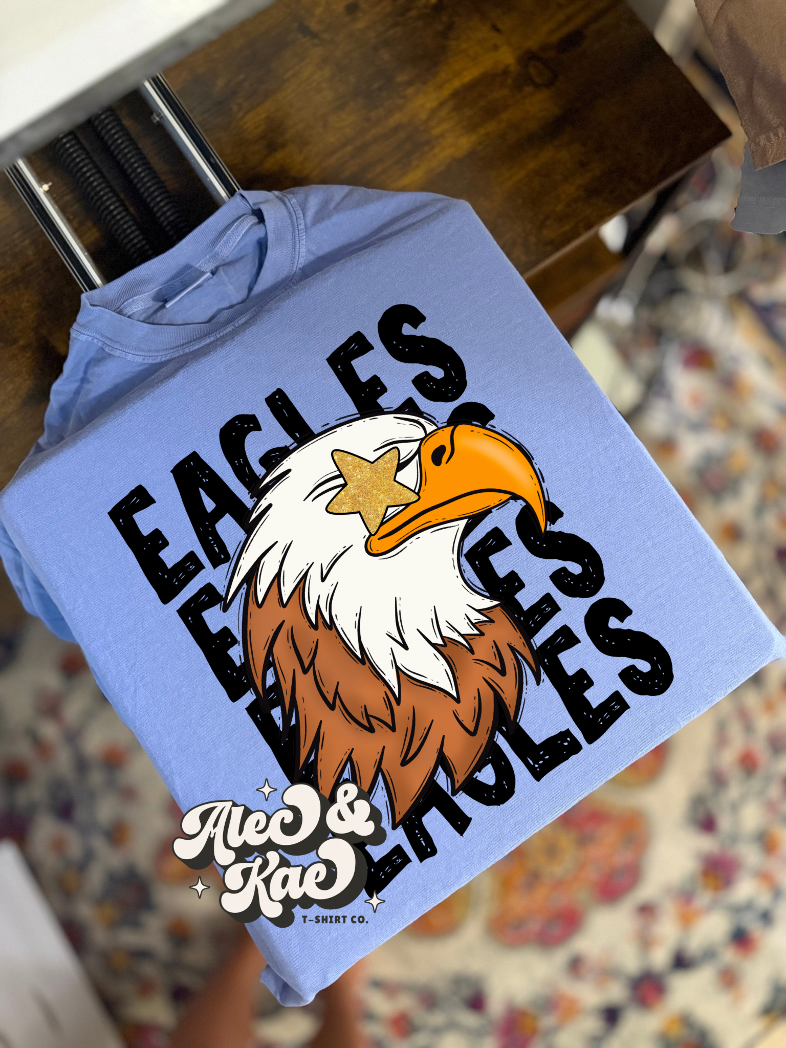 Eagles Gold Spirit Tee