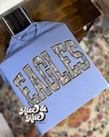 Eagles Camo Distressed Tee