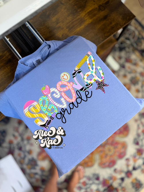 Back 2 School Whimsical Customizable Tee