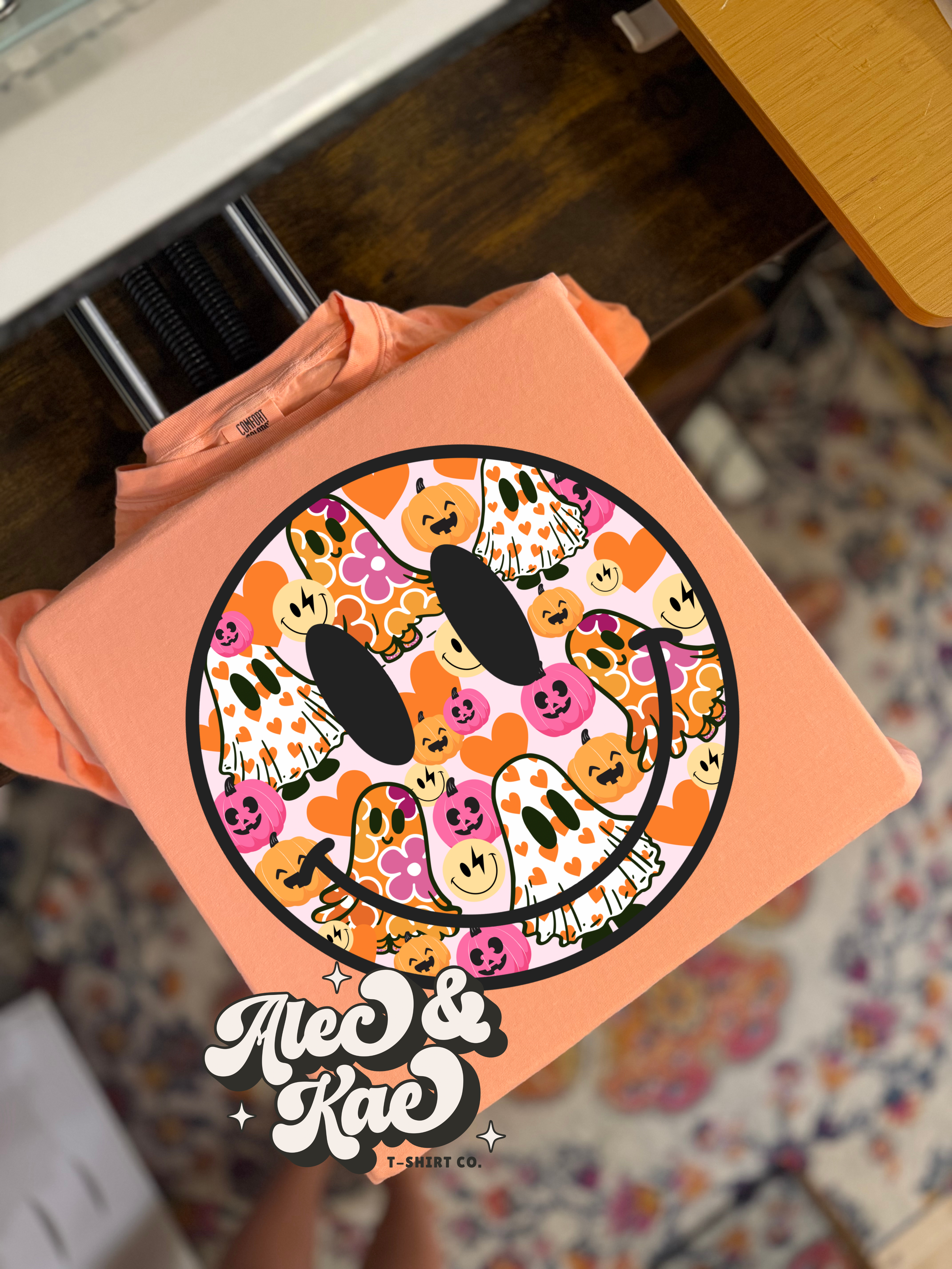 Halloween Smiley Tee