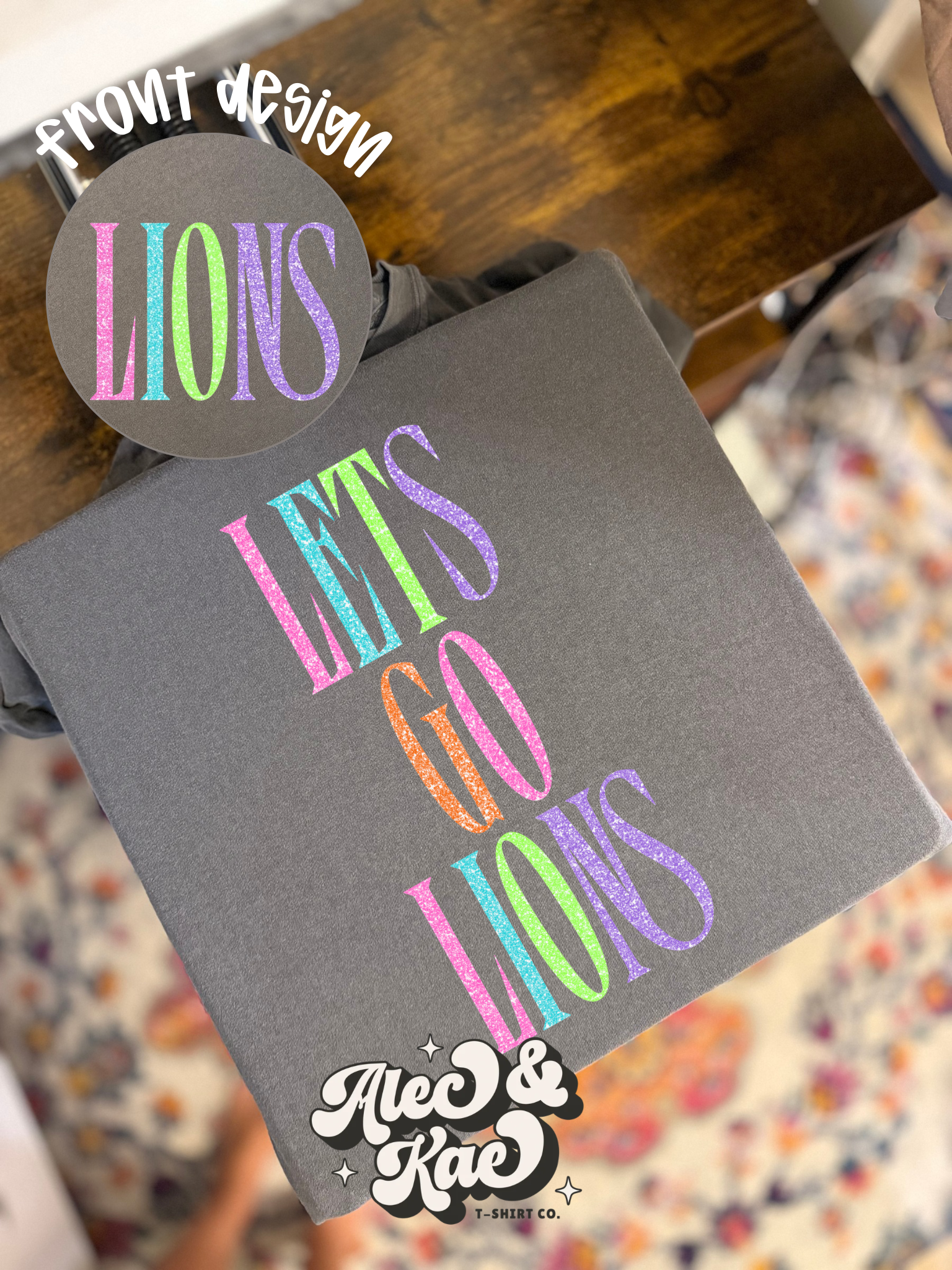 Let’s Go Lions Tee
