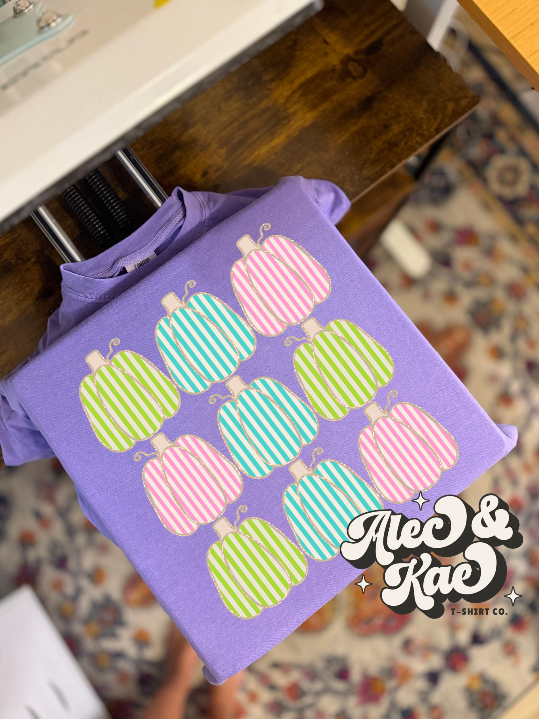 Glitter Pumpkins Tee