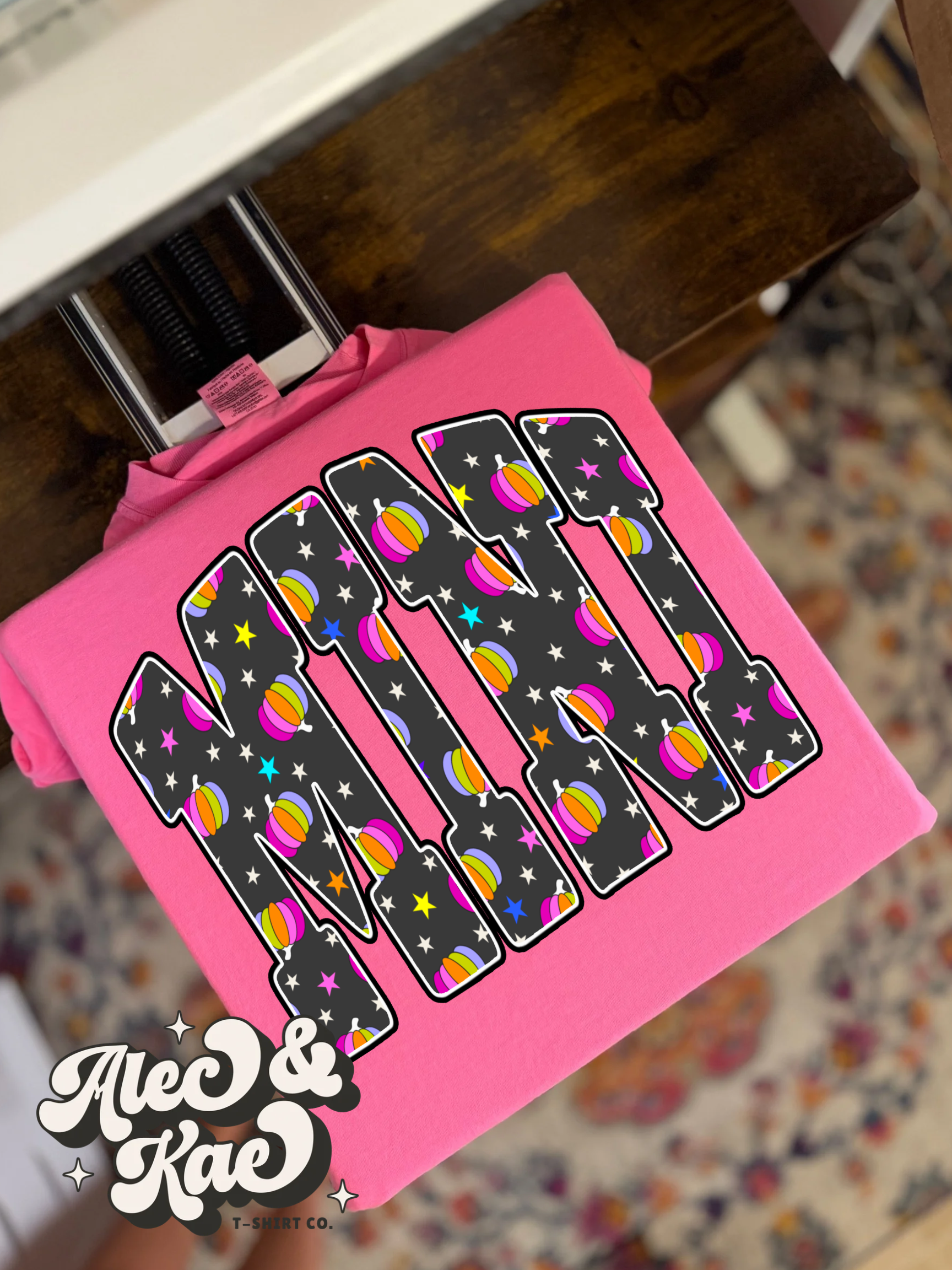 Mini Colorful Pumpkin Tee