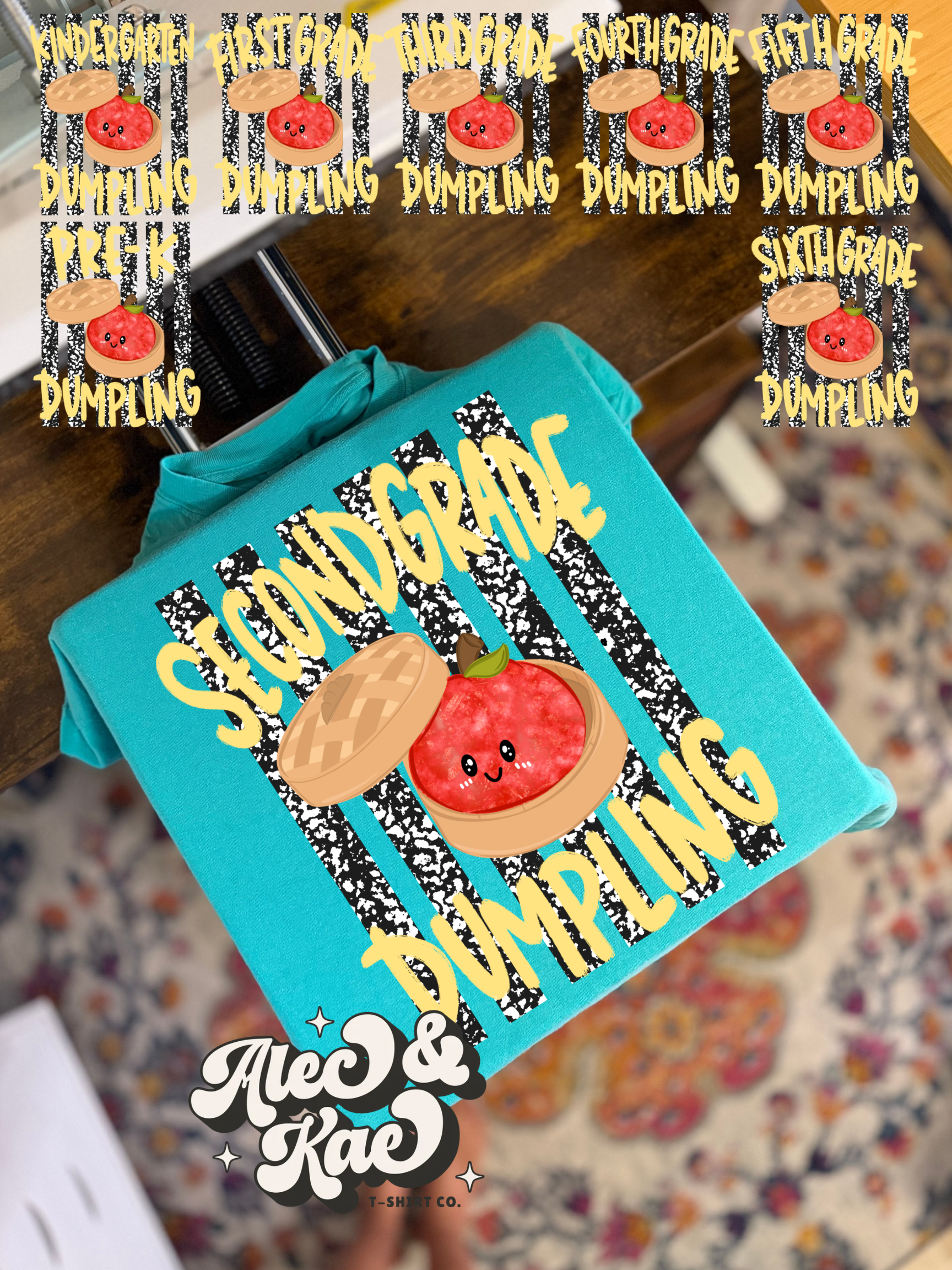 School Dumpling Grade Tee