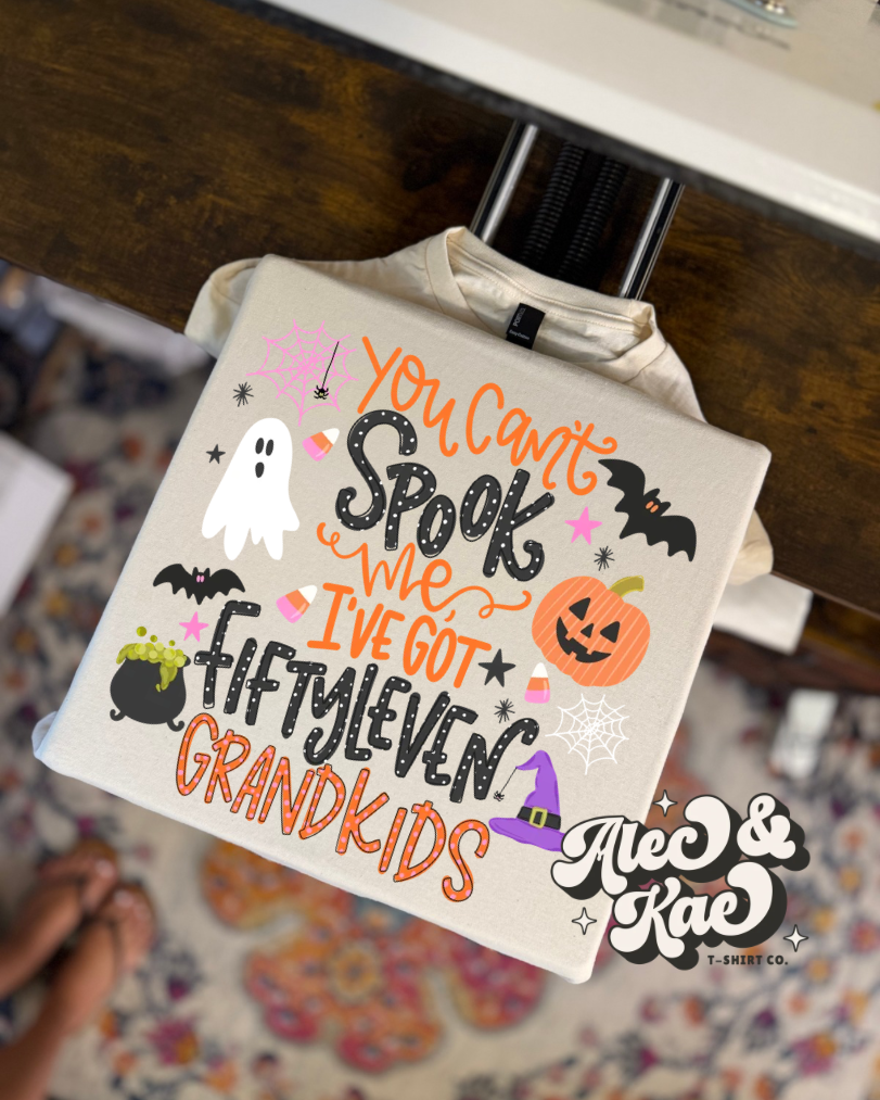 Can’t Spook Me Grandkids Tee