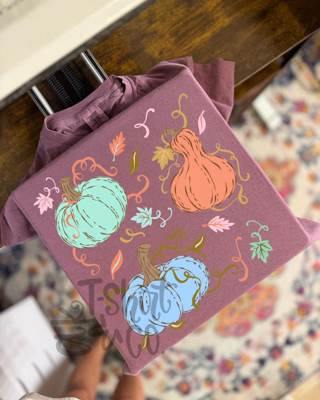 Elegant Pumpkin Tee