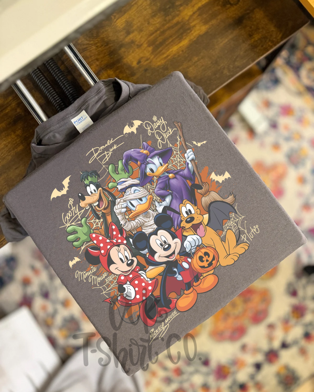 Halloween Crew Tee (CREAM TEXT VERSION)